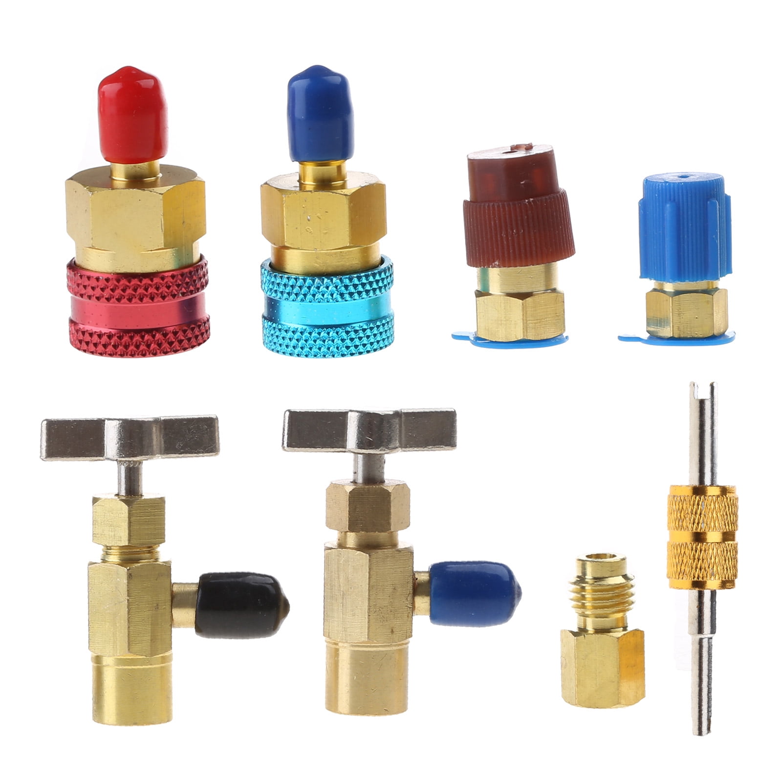 Hose Adapter Low Side Quick Coupler Fitting Connector for Car Air ...