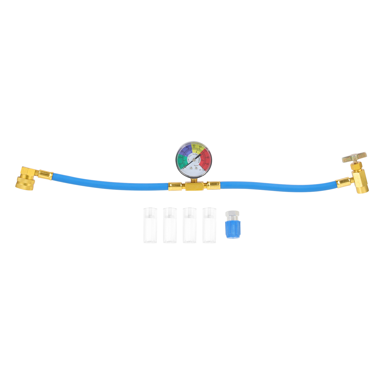 Hose Air Conditioning Fluoride Pipe Car Ac Recharge Kit Refrigerant