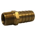 thumbnail image 1 of Hose Barb Fitting 3/4" MPT x 1/2" - Brass, 1 of 1