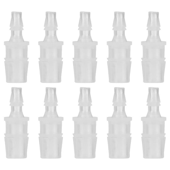 Hose Barb Plastic Adapter Fitting Reducer Splicer Connectors Pvc Barbed Mender Joint Union Air Fittings