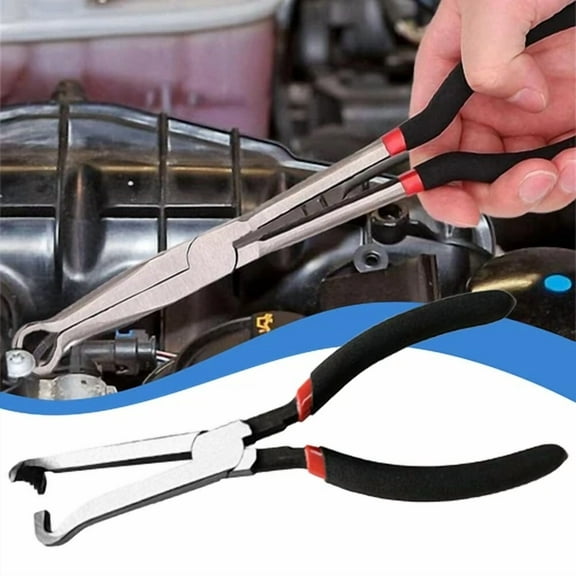 Hose Clamp Plier Auto Repair Tool Swivel Flat Band For Removal And Installation