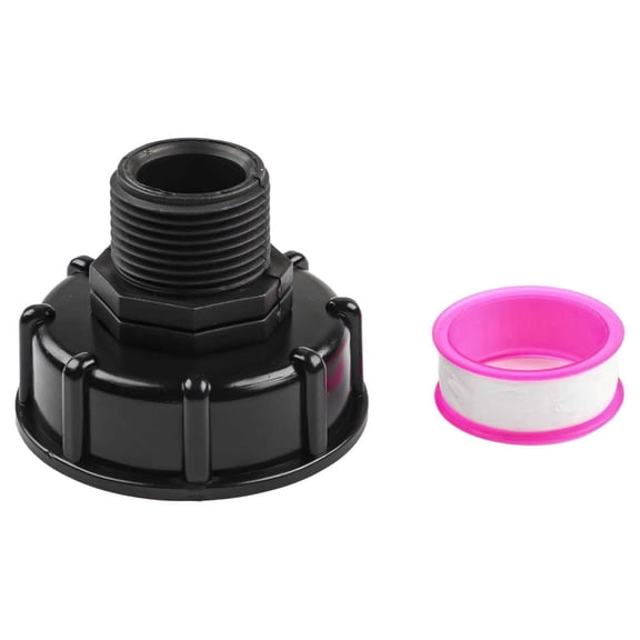 Hose Connector Ibc Tank Adapter With 60Mm Coarse Thread Inlet Perfect For Quick And Easy Garden Hose Connection