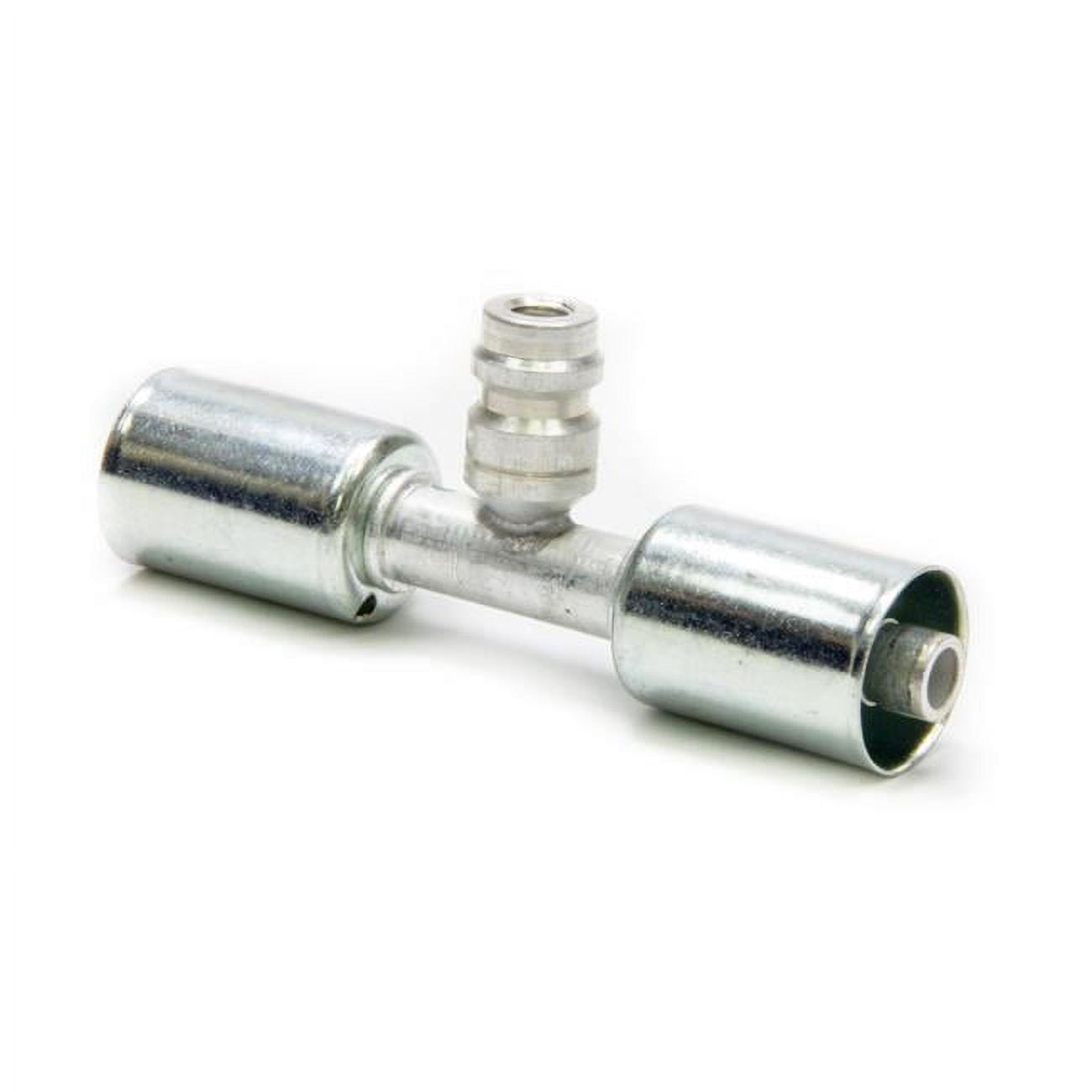 Hose End Fitting AC Refrigerant Straight 8 AN Hose Crimp to 8 AN Hose