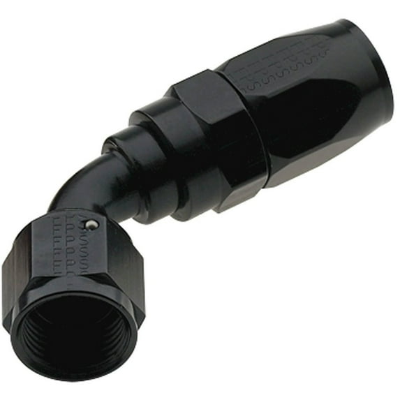 Fragola Hose Fitting #8 60 Deg Pro-Flow Black