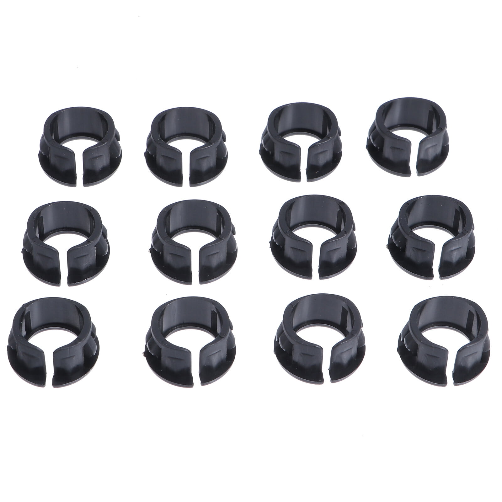 Hose Guard Coil Black Washers Pvc Universal Snap in Bushing Electrical