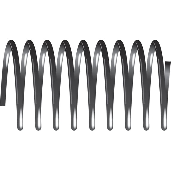 Hose Guard - Plated Wire Spring Guard