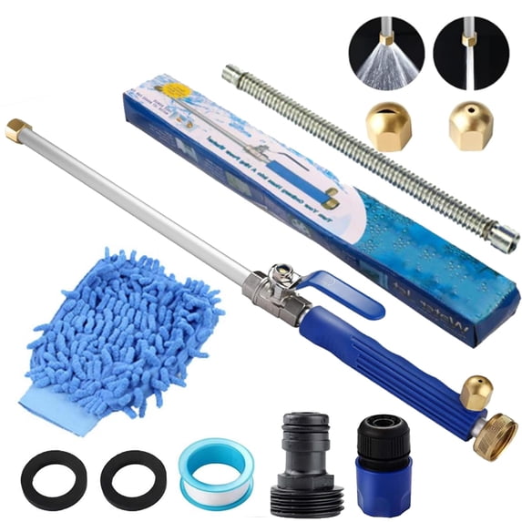 Hose Hawk Pressure Washer Nozzle, Hosehawk Pro Multi-Function High Pressure Hose Attachment for Car, Driveway & Yard Cleaning
