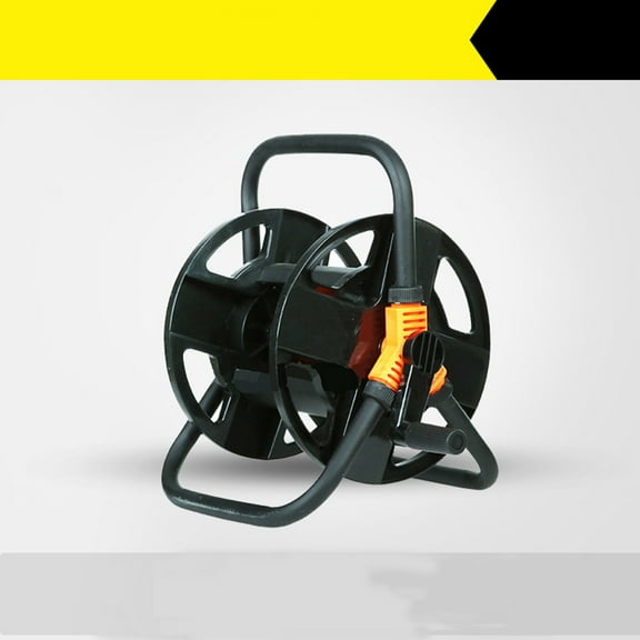 Hose Holder under 5! CQCYD Garden Hose Storage Reel for Watering, Spring Retractable Water Pipe Organizer, Yard Hose Holder for Cleaning and Irrigation