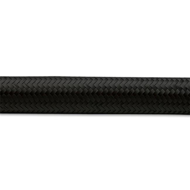 Hose ID 0.22 in. -4 AN & 20 ft. Roll of Black Nylon Braided Flex Hose