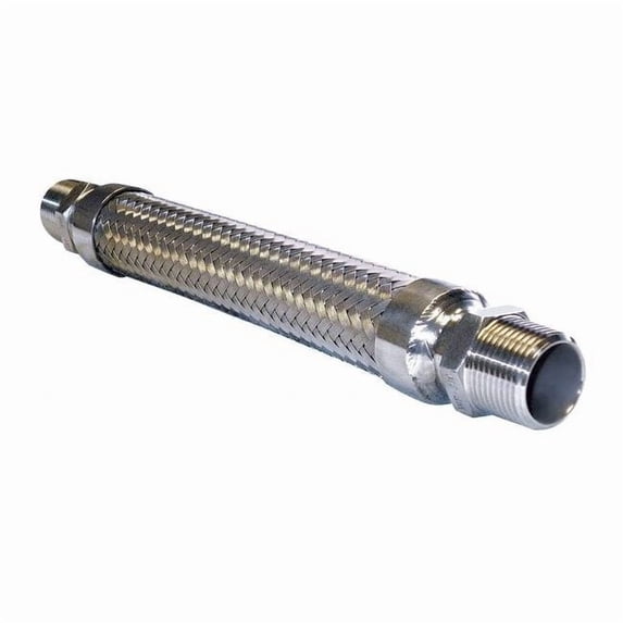 Hose Master Flexible Metal Hose Assembly,2"I.D.18" GM200SHM180