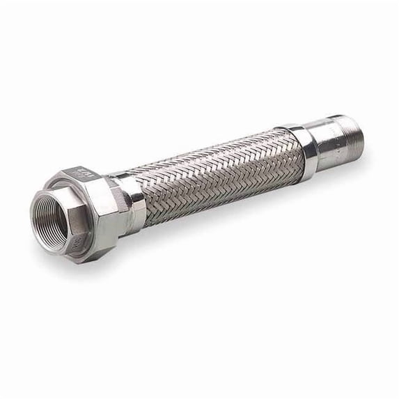 Hose Master Flexible Metal Hose Assembly,3/8"I.D.24" G037SMU240
