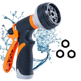Dropship Auto Drive Plastic Car Wash Water Hose Nozzle 8 Pattern Spray,  Heavy Duty Durable Material to Sell Online at a Lower Price