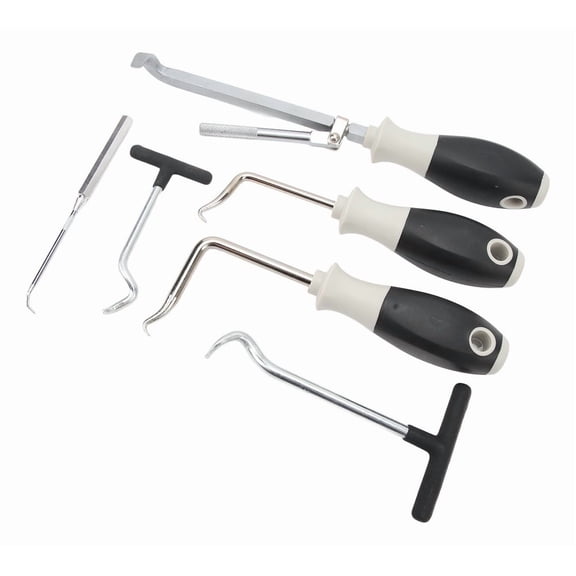 Hose Puller Hook Set, 6 Pieces, Pre-Cut Barbs