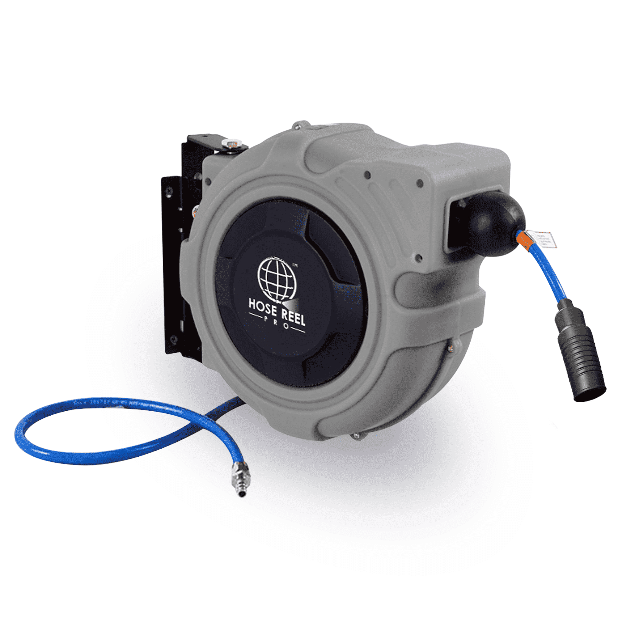 Hose Reel Pro 30ft Air Hose Reel | Wall Mounted | Max 300PSI | Grey