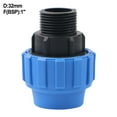 Hose Repair Kit Pp Fitting Screw Joint Pe Pipe Drinking Water Clamp