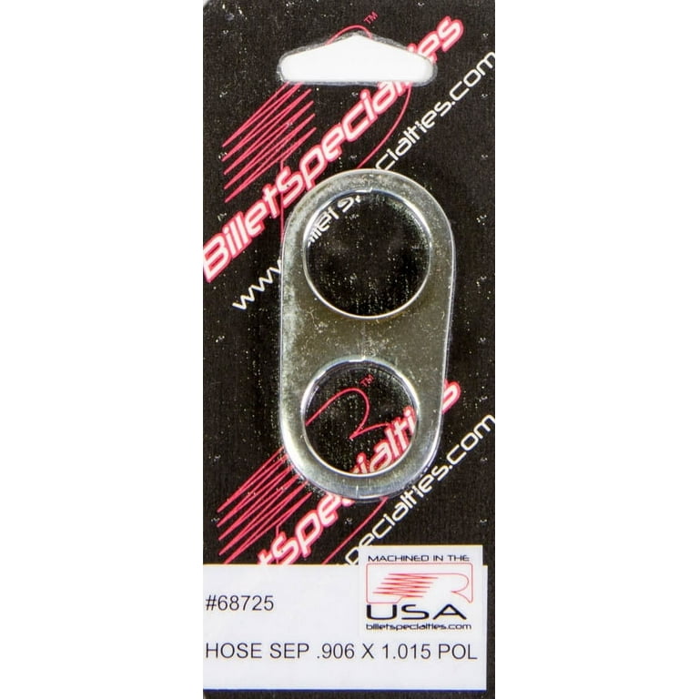 Billet Specialties Hose Separator .906x1.015 Polished Billet Specialties Hose Separator .906x1.015 Polished