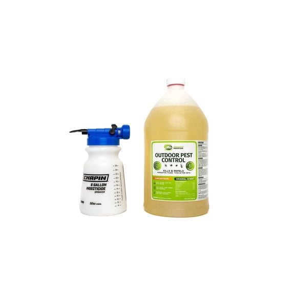 Hose Sprayer with 1 Gallon Mosquito Killer & Repellent Combo