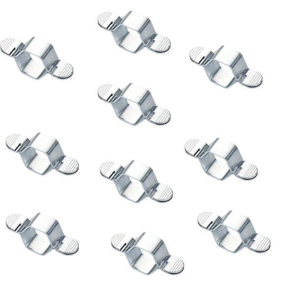 Hose Wrench, Detachable Chrome Plated, 10 Pack Premium Durable Plumbing Repair Tool Kit, for Home Kitchen Bathroom Pipe Faucet Water Line Disassembly Installation and Automotive Hydraulic Hose Mainte