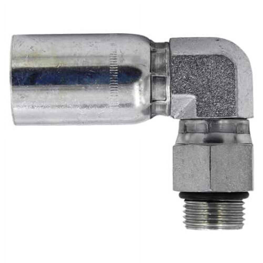 Hose X 8 SAE/ORB Male Swivel 90 Degree Elbow/Corner Hydraulic Hose End