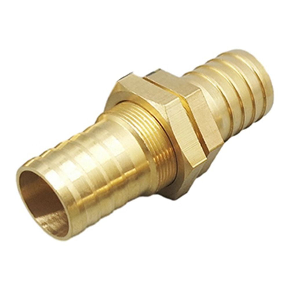 Hose Barb With Nut Partition Brass Barb Pipe Fitting Coupler Connector
