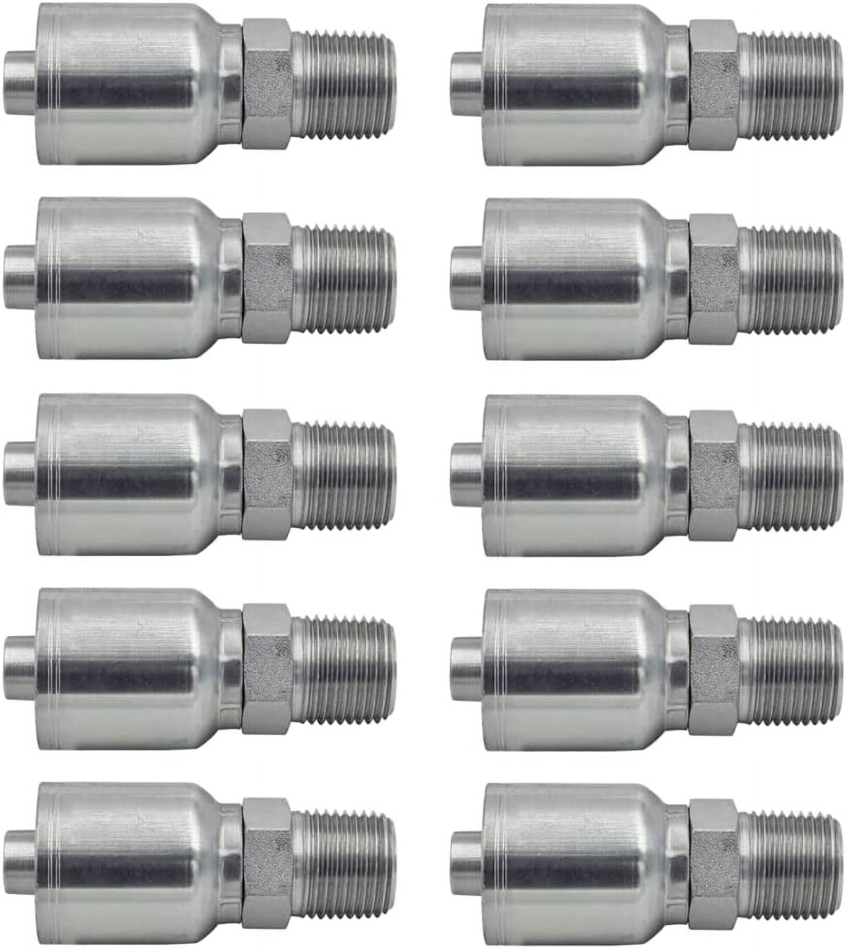 Hose x 3/8" NPTF Male Pipe Thread Compatible with 43Series Hydraulic