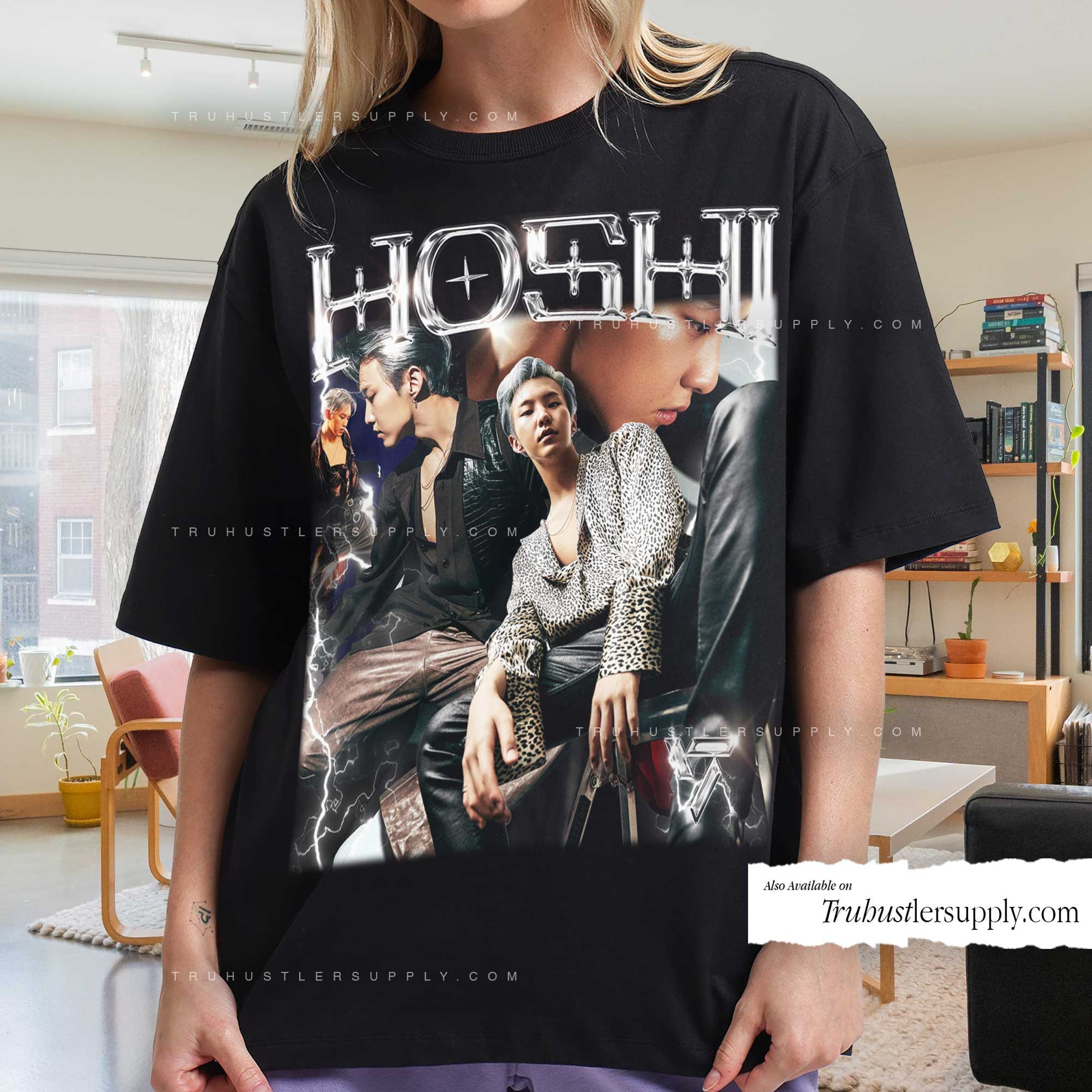 通販 激安 inspired Kpop Seventeen Hoshi Vintage Shirt Graphic アイドルグッズ