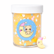Hoshimi Slimes Beary Sleepy Cloud Slime - Fluffy Slime with Plush & Charm 4oz
