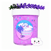 Hoshimi Slimes Lavender Dreams Cloud Slime - Fluffy Scented Slime with Charms 4oz