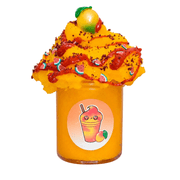 Hoshimi Slimes Mangonada Chamoy Slime - Icee Slime with Charms & Add - Ins 6oz