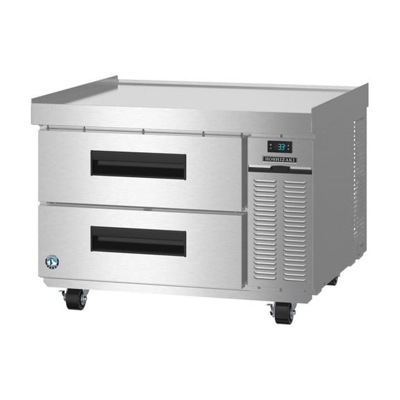 Hoshizaki CR36B Refrigerator, Single Section Chef Base Prep Table  Right Condenser