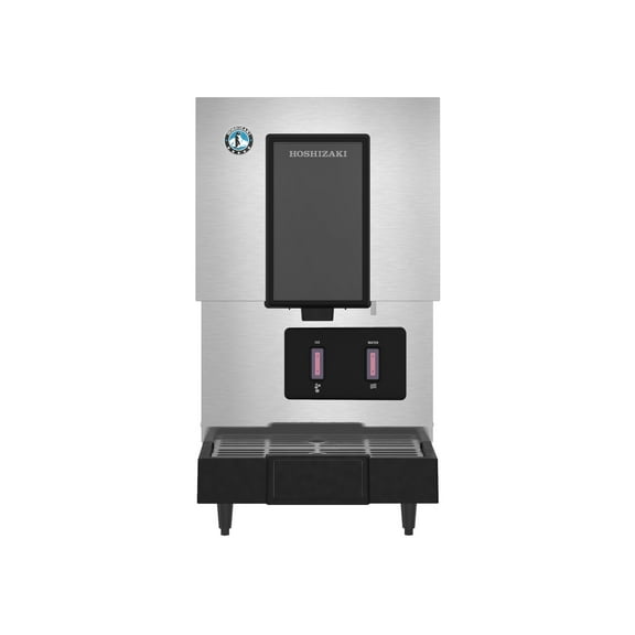 Hoshizaki DCM-271BAH-OS, Cubelet Ice Maker, Air-cooled, Hands Free Dispenser, Built in Storage Bin