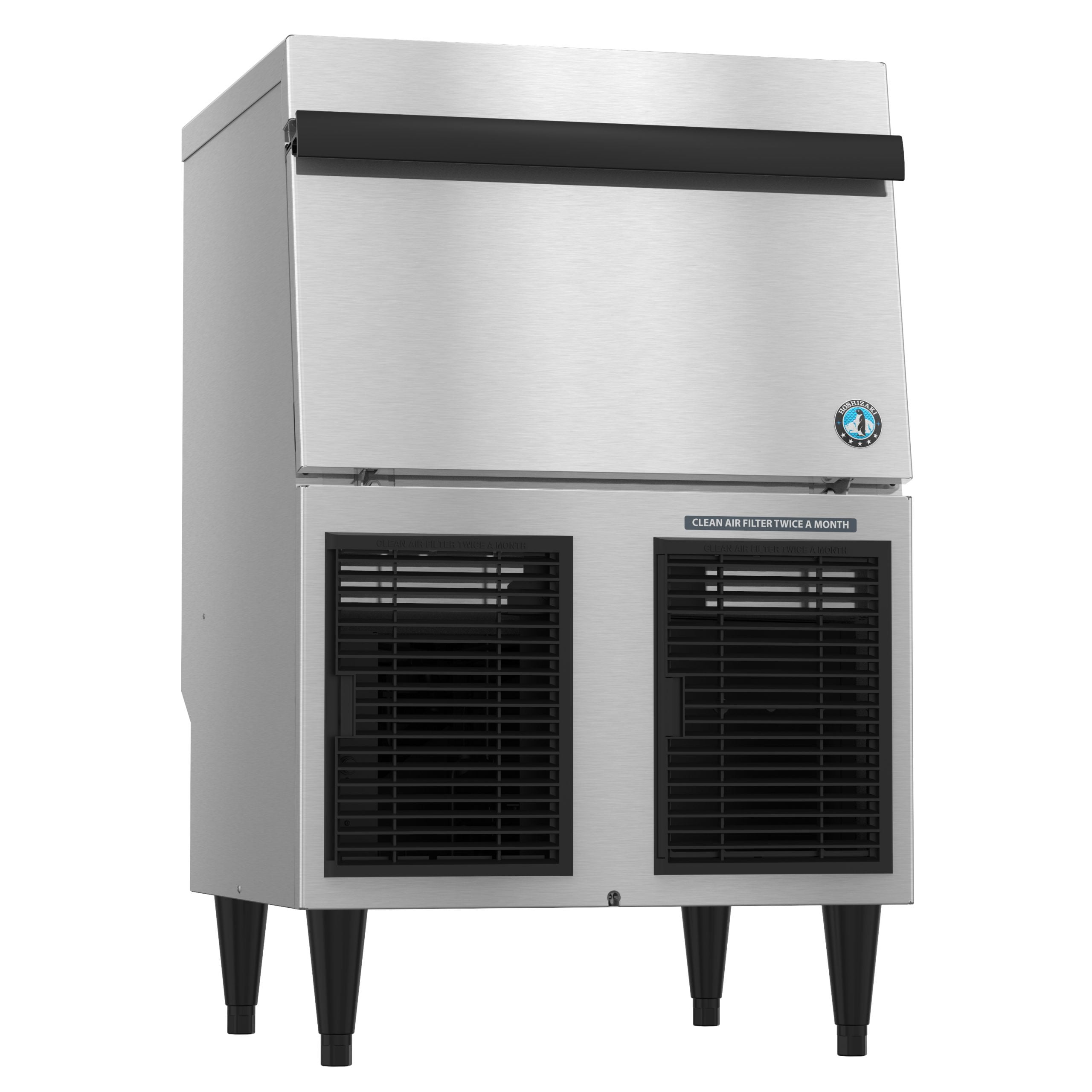 Hoshizaki F-330BAJ, Flaker Ice Maker, Air-cooled, Built in Storage Bin