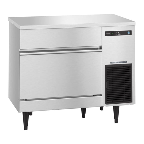 Hoshizaki IM-200BAK Square Cuber Ice Machine, Air-cooled, Built-in Storage Bin