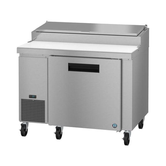 Hoshizaki PR46B Refrigerator, Single Section Pizza Prep Table, Stainless Door