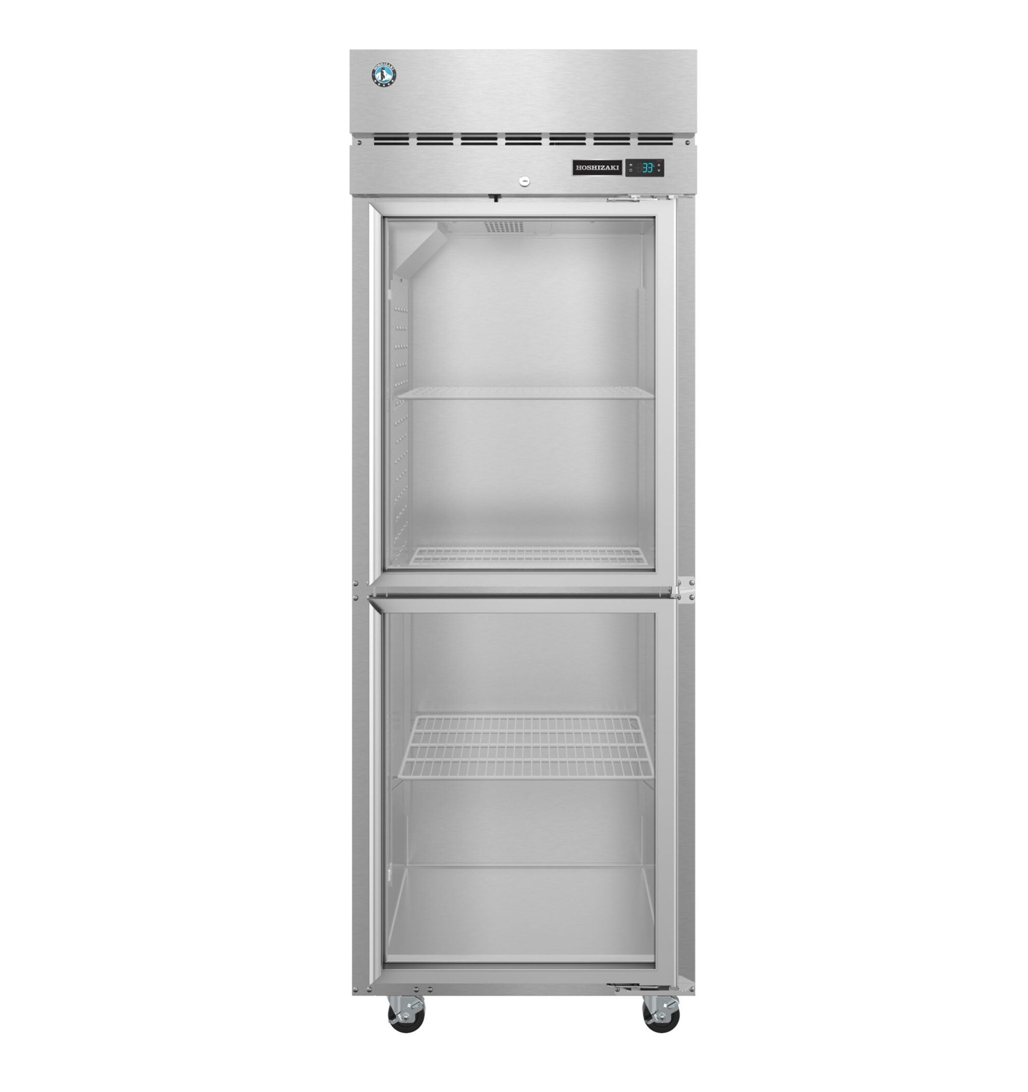 Hoshizaki R1A-HG Refrigerator, Single Section Upright, Stainless Door with Lock