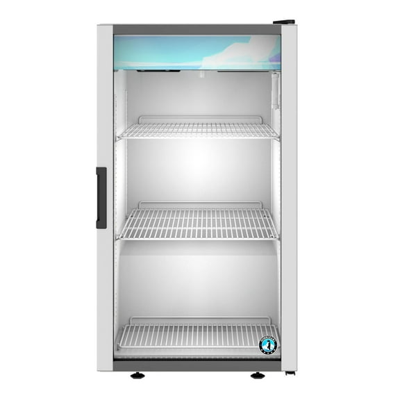Hoshizaki RM-7-HC Countertop Refrigerator, Single Section Glass Door Merchandiser