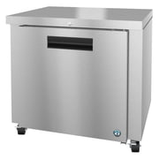 Hoshizaki UR36B-01 Refrigerator, Single Section Undercounter, Stainless Door with Lock