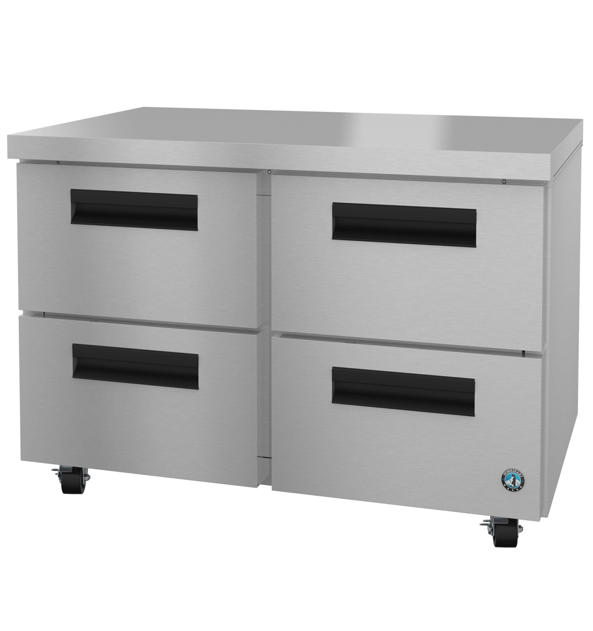 Hoshizaki UR48B-D4 Refrigerator, Two Section Undercounter, Stainless Drawers