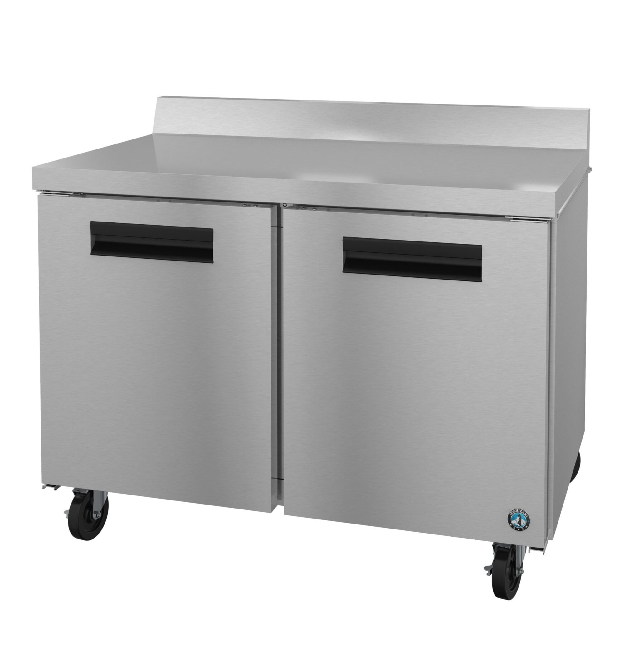 Hoshizaki WF48B Freezer, Two Section Worktop, Stainless Doors