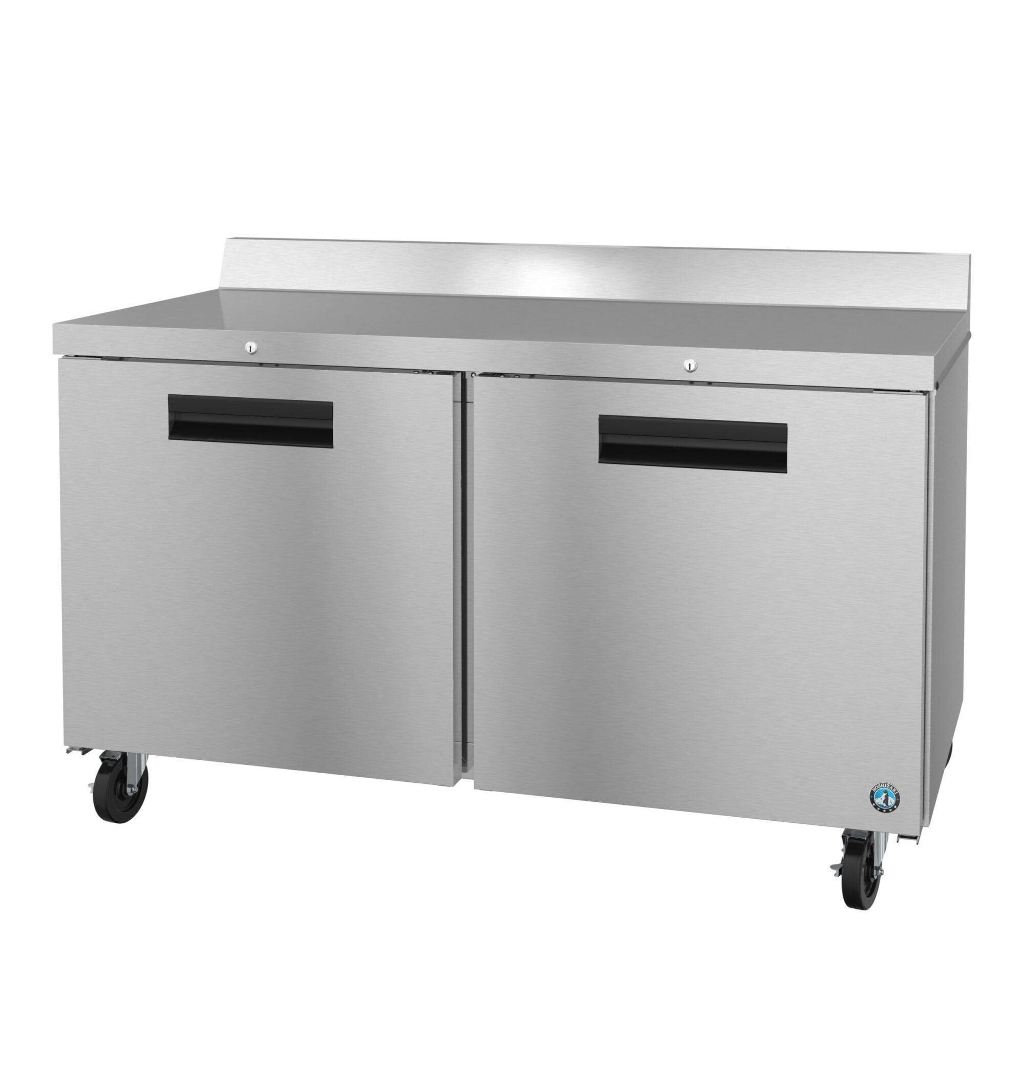 Hoshizaki WR60B-01 Refrigerator, Two Section Worktop, Stainless Doors with Lock