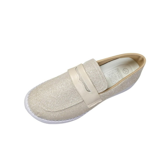 Wensltd Casual White Shoe for Women Shallow Mouth Lightweight Solid Color Women Shoes Walking