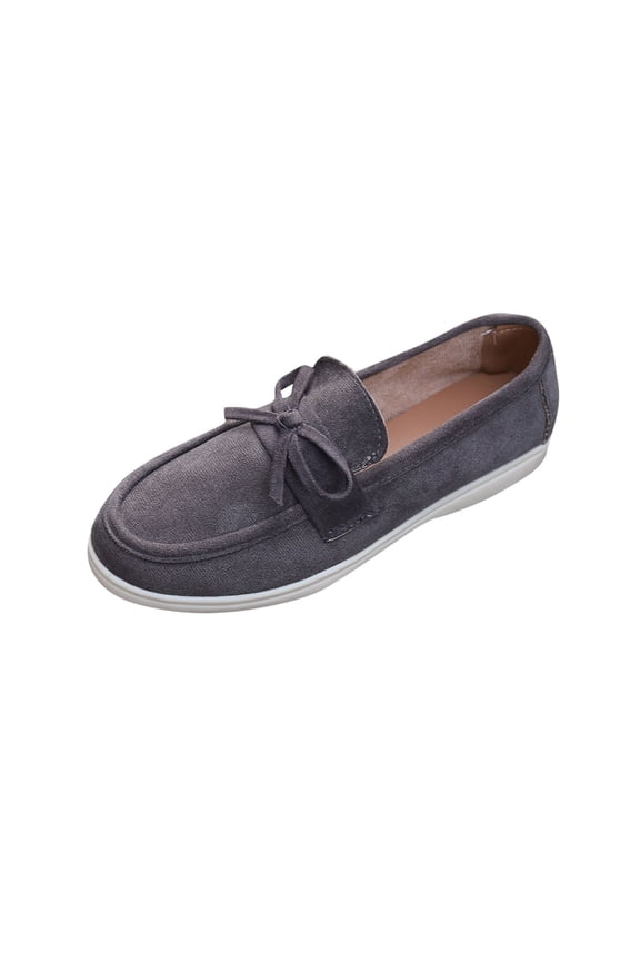 Loafers for Women Wide Width Comfort Work Shoes Fashion Casual Women Flat Shoes