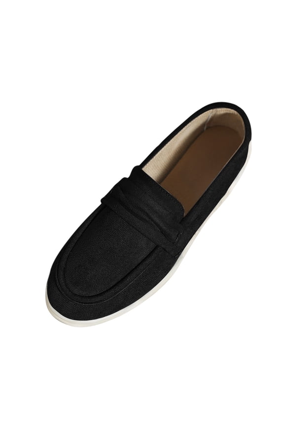 Loafers for Women Wide Width Comfort Work Shoes Fashion Casual Women Flat Shoes