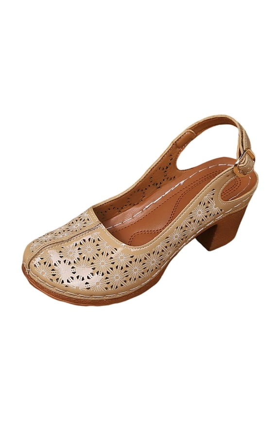 Low Heel Shoes for Women Fashion Lightweight Walking Comfortable Shoes