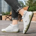 thumbnail image 1 of Hoshose Men's High Top Fashion Sneakers Walking Shoes Breathable Running Shoes Casual Athletic Boots for Men, 1 of 3
