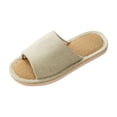 thumbnail image 1 of Wensltd Mens Sandals Summer Open Toe Slides Soft Comfy Beach Home Slippers, 1 of 2