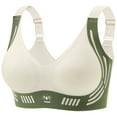thumbnail image 1 of Hoshose Plus Size Bras for Women Wireless Comfort Seamless Push Up Sport Yoga Bras, 1 of 2