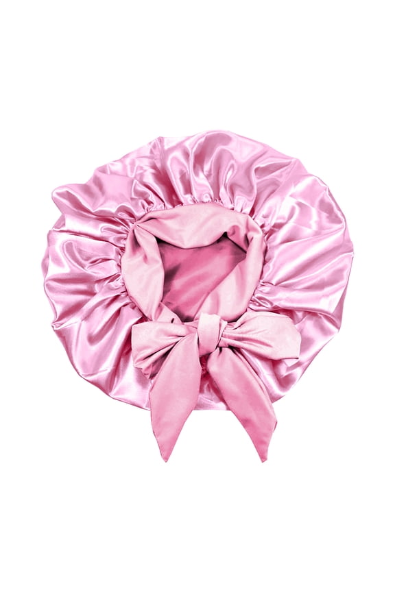 Silk Hair Bonnets for Sleeping Elastic Wide Band Satin Hair Wrap Bonnets for Sleeping Black Women Men Silk Satin Bonnets for Sleeping