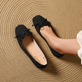 thumbnail image 1 of Hoshose Summer Women Flat Shoes Slip On Walking Flats Dress Shoes for Women, 1 of 8