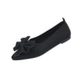 thumbnail image 1 of Wensltd Wide Width Flats for Women Comfortable Spring and Summer Casual Versatile Work Shoes, 1 of 2